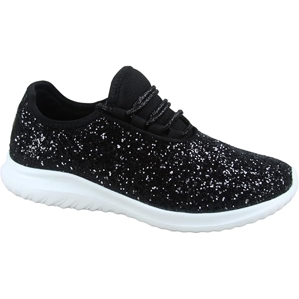 Amazon.com | TZ Kid's Girl's Fashion Glitter Sparkle Slip On